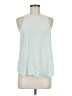 A New Day 100% Rayon Teal Sleeveless Blouse Size M - photo 1