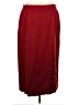 Focus 2000 100% Polyester Solid Burgundy Red Formal Skirt Size 20 - photo 1
