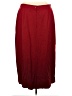 Focus 2000 100% Polyester Solid Burgundy Red Formal Skirt Size 20 - photo 2