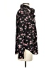 Ann Taylor 100% Polyester Floral Black Long Sleeve Blouse Size XS - photo 4