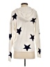 Rachel Zoe 100% Cotton Stars White Ivory Pullover Sweater Size S - photo 2