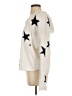 Rachel Zoe 100% Cotton Stars White Ivory Pullover Sweater Size S - photo 5