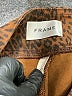 FRAME Animal Print Brown Jeans Size 0 - photo 4