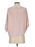 Express 100% Rayon Pink 3/4 Sleeve Blouse Size S - photo 2