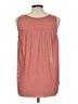 Soprano Orange Sleeveless Blouse Size L - photo 2