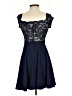 Trac 100% Polyester Blue Cocktail Dress Size S - photo 2
