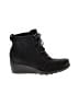 Sorel 100% Leather Black Ankle Boots Size 7 1/2 - photo 1