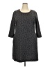 Nicole Miller Animal Print Gray Casual Dress Size XXL - photo 1