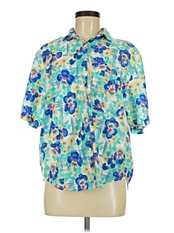 Cherokee Short Sleeve Blouse (view 1)