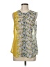 CAbi 100% Polyester Yellow Sleeveless Blouse Size M - photo 1