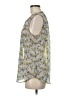 CAbi 100% Polyester Yellow Sleeveless Blouse Size M - photo 5