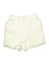 Zara Chevron-herringbone Ivory White Shorts Size XS - photo 1