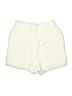 Zara Chevron-herringbone Ivory White Shorts Size XS - photo 2