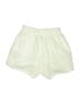 Shein Solid Green Shorts Size 6 - photo 2