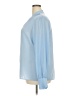 Unbranded 100% Polyester Blue Long Sleeve Blouse Size 2XL - photo 5