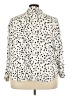 Torrid 100% Rayon Polka Dots Ivory Long Sleeve Blouse Size 4X Plus (4) - photo 2