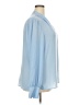 Unbranded 100% Polyester Blue Long Sleeve Blouse Size 2XL - photo 4