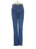 Zara Hearts Blue Jeans Size 6 - photo 1