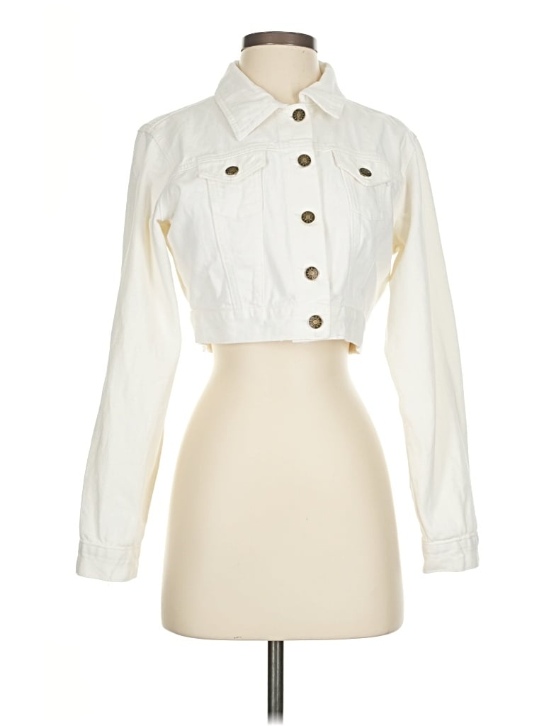 Pre-owned Zeagoo Jacket In White