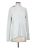 Eddie Bauer Chevron-herringbone Silver Pullover Sweater Size L (petite) - photo 1