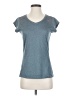 Mizuno 100% Polyester Blue Active T-Shirt Size S - photo 1