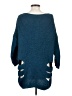 NAANAA 100% Acrylic Teal Pullover Sweater Size Sm - Med - photo 2