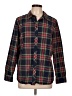 Talbots Outlet Plaid Blue Long Sleeve Button-Down Shirt Size L - photo 1