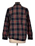 Talbots Outlet Plaid Blue Long Sleeve Button-Down Shirt Size L - photo 2