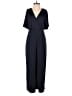 Greylin Solid Blue Jumpsuit Size XS - photo 1