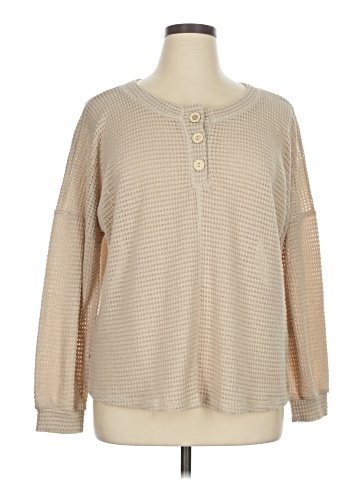 Pink Lily Pullover Sweater (view 1)