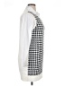 Say What? 100% Acrylic Houndstooth White Sweater Vest Size XL - photo 4