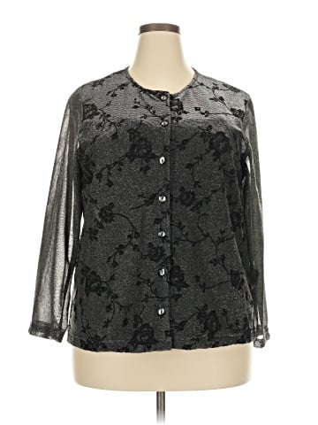 Fashion Bug 3/4 Sleeve Blouse (view 1)