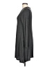 Elan Solid Gray Casual Dress Size L - photo 5