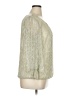 Sara Michelle 100% Polyester Metallic Silver 3/4 Sleeve Blouse Size XL - photo 4