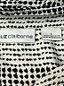 Liz Claiborne 100% Polyester Houndstooth Silver Long Sleeve Blouse Size L - photo 7