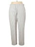 Bar III 100% Polyester Stripes Gray Casual Pants Size XL - photo 2