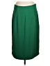 Fehaute 100% Polyester Solid Green Formal Skirt Size 8 - photo 2