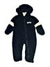 Team Apparel 100% Polyester Black Long Sleeve Onesie 9-12 MO / 12 MO - photo 1
