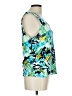 Dept222 Teal Blue Sleeveless Blouse Size L - photo 4