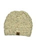 C.C Exclusives 100% Acrylic Tweed Ivory Tan Beanie One size - photo 1