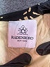 Radenroro 100% Silk Print Gold Board Shorts Size 6 - photo 3