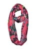 Aerie 100% Polyester Floral Pink Red Scarf One size - photo 1