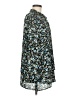 J.Jill 100% Polyester Floral Blue 3/4 Sleeve Blouse Size M - photo 4