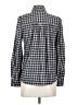 Rails Checkered-gingham Gray Long Sleeve Blouse Size S - photo 2