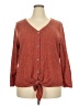 Liberty Love Red Cardigan Size 2X - photo 1
