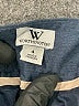 Worthington Solid Blue Formal Skirt Size 4 - photo 4