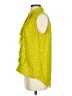 CAbi 100% Polyester Green Sleeveless Blouse Size S - photo 5