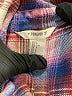 Forever 21 Plaid Blue Purple Long Sleeve Button-Down Shirt Size L - photo 7