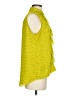CAbi 100% Polyester Green Sleeveless Blouse Size S - photo 4