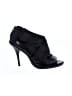 5/48 100% Leather Black Heels Size EU 39 1/2 - photo 1